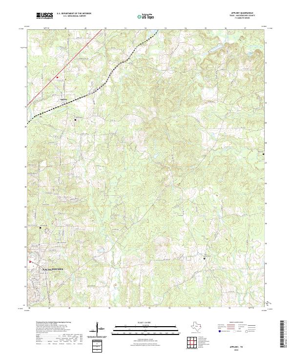 USGS Topographic Map – Appleby
