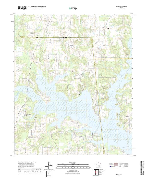USGS Topographic Map – Arbala