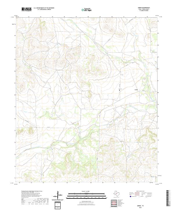USGS Topographic Map – Arden