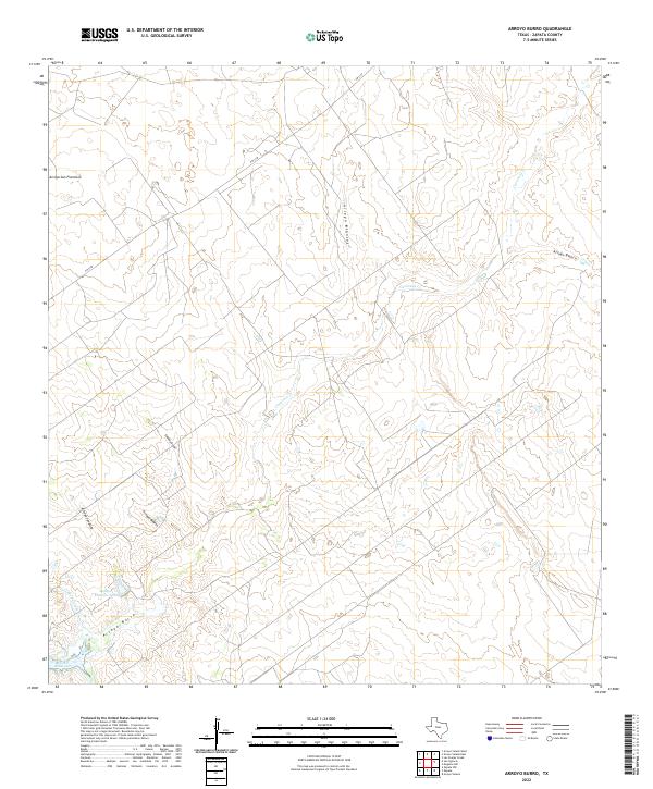 USGS Topographic Map – Arroyo Burro
