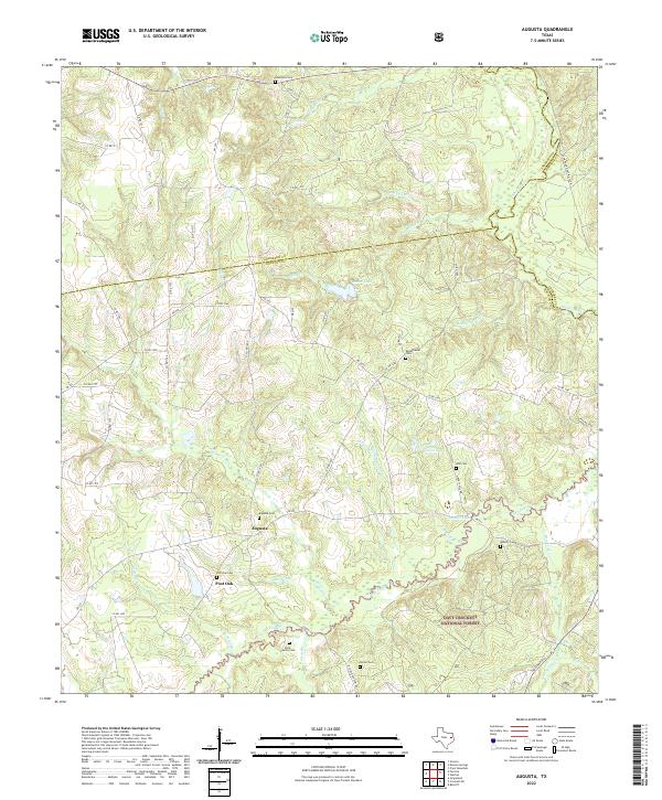 USGS Topographic Map – Augusta