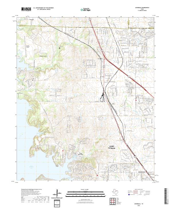 USGS Topographic Map – Avondale