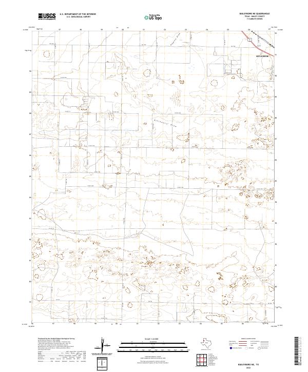 USGS Topographic Map – Baileyboro NE