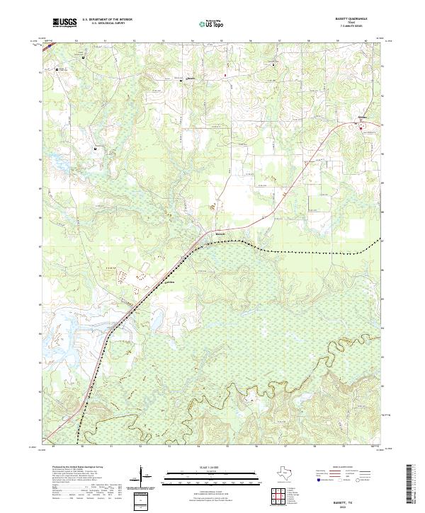 USGS Topographic Map – Bassett