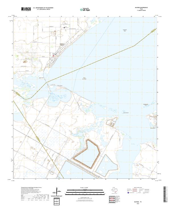 USGS Topographic Map – Bayside
