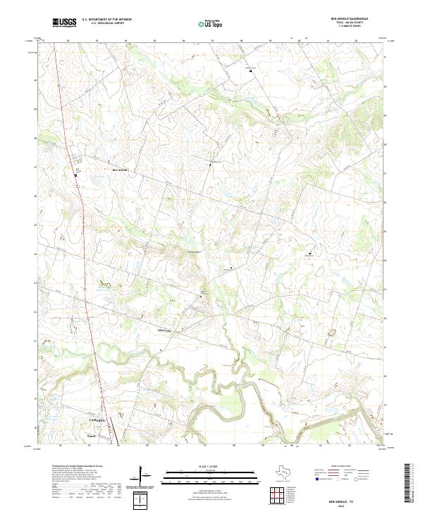 USGS Topographic Map – Ben Arnold