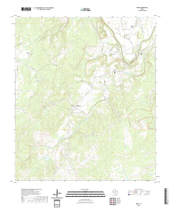 USGS Topographic Map – Bend