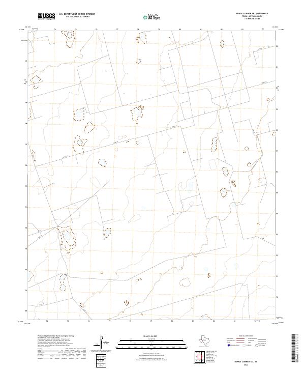 2022 Map of Benge Corner SE, 2022 Print