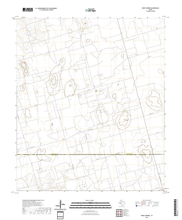 USGS Topographic Map – Bigby Corner