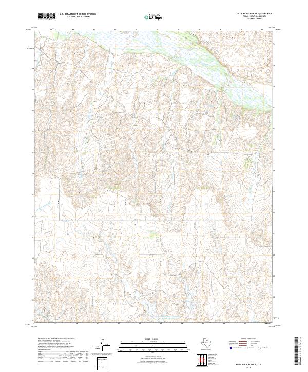 USGS Topographic Map – Blue Ridge School
