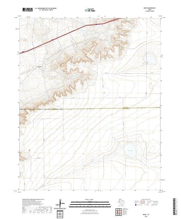 USGS Topographic Map – Boise