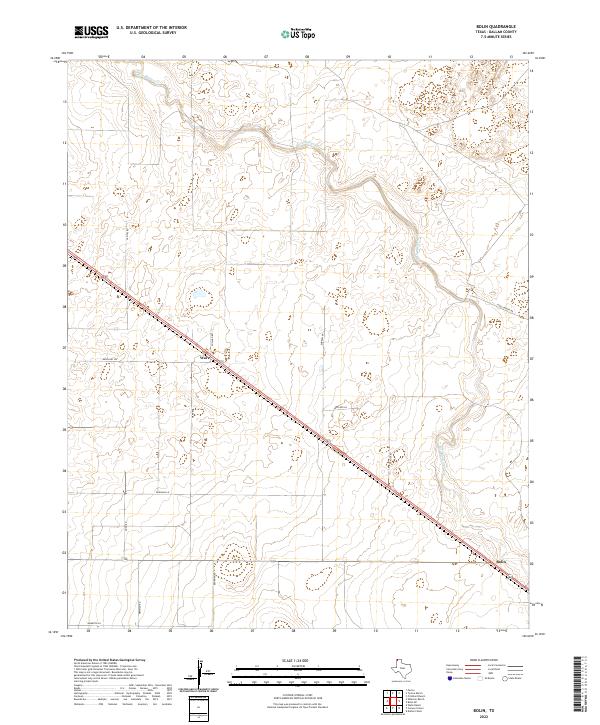 USGS Topographic Map – Bolin