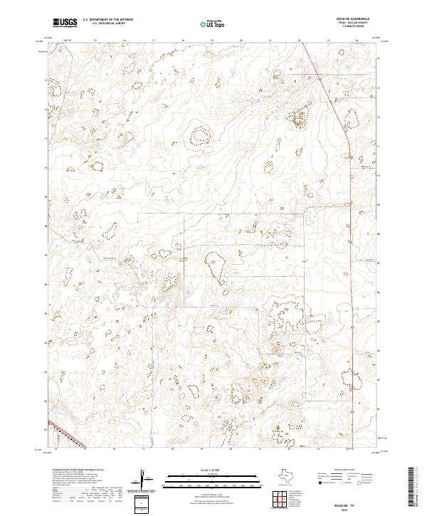 2022 Map of Bolin NE, 2022 Print