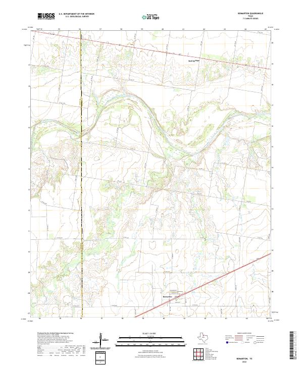 USGS Topographic Map – Bomarton