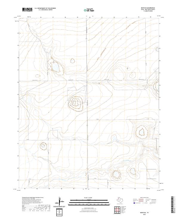 USGS Topographic Map – Bootleg