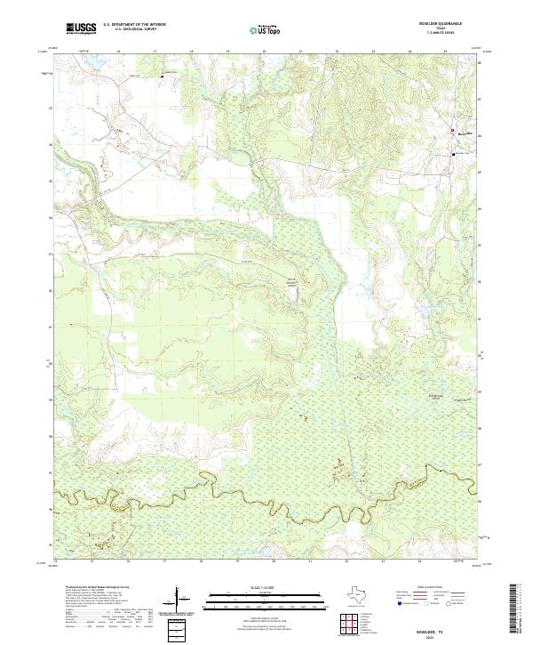 USGS Topographic Map – Boxelder