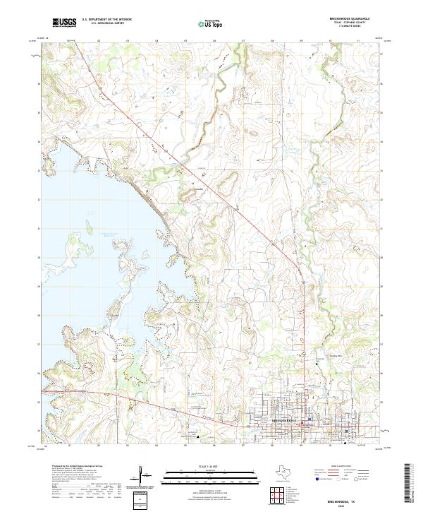 USGS Topographic Map – Breckenridge