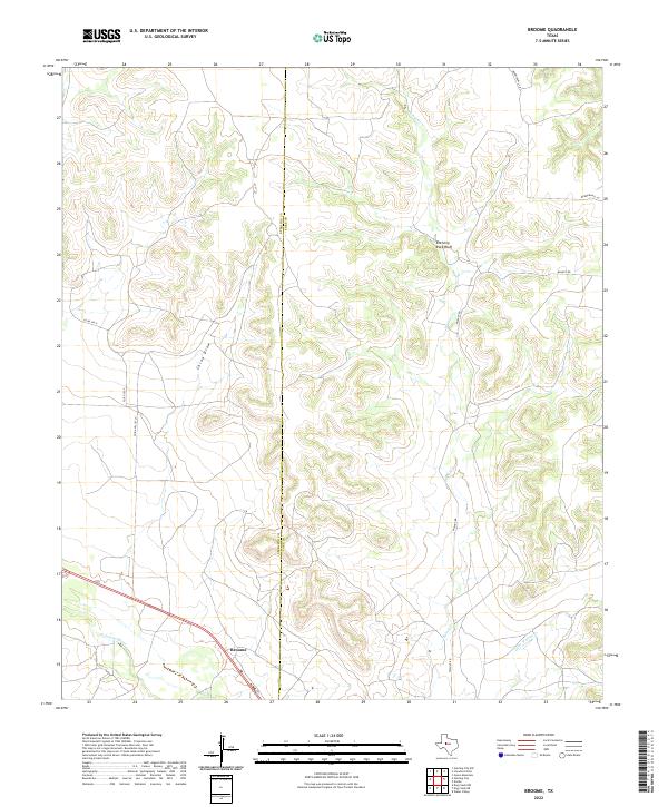 USGS Topographic Map – Broome