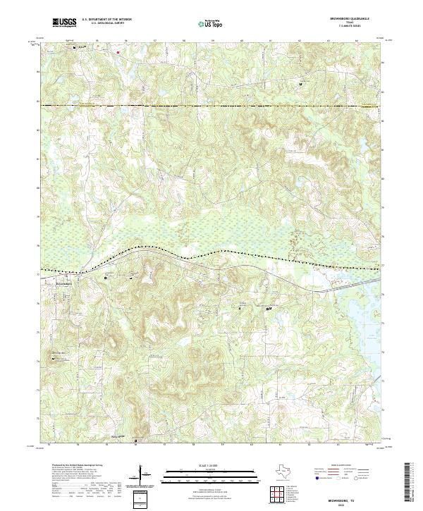 USGS Topographic Map – Brownsboro