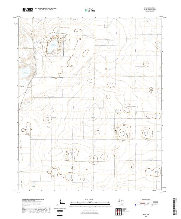 USGS Topographic Map – Bula