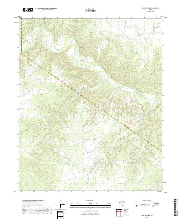 USGS Topographic Map – Cactus Creek