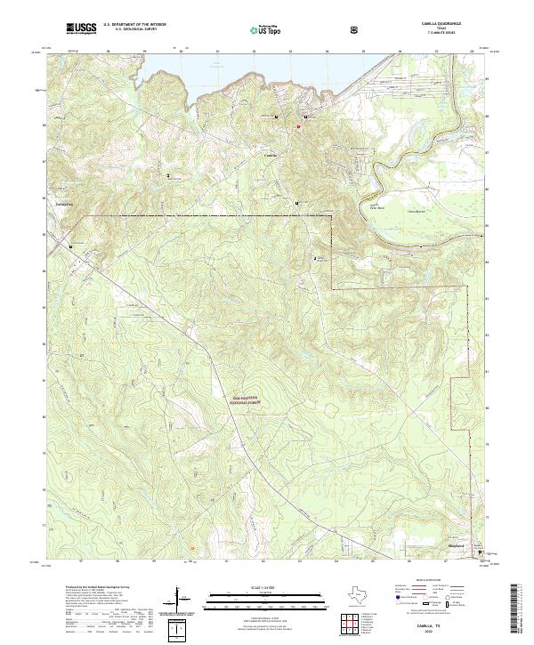 USGS Topographic Map – Camilla