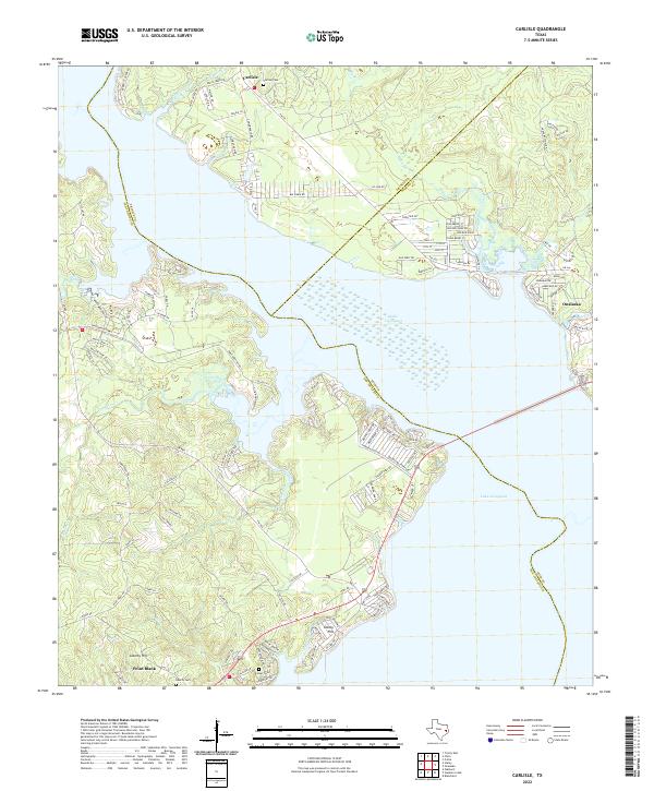 USGS Topographic Map – Carlisle
