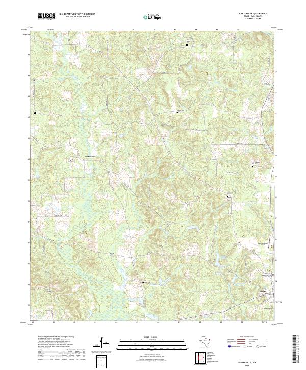 USGS Topographic Map – Carterville