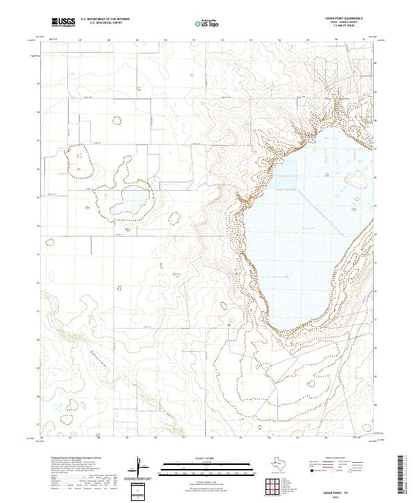 USGS Topographic Map – Cedar Point
