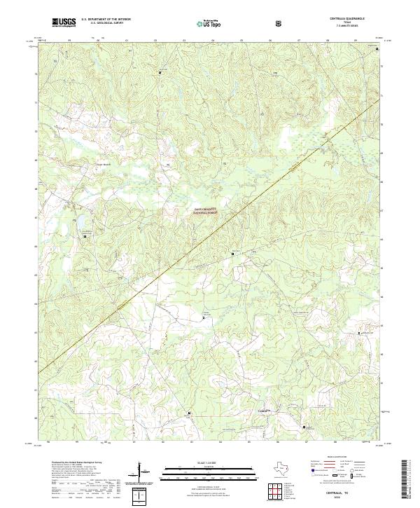 USGS Topographic Map – Centralia