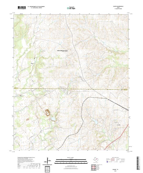 USGS Topographic Map – Chapin