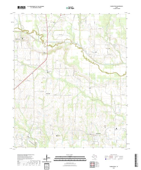 USGS Topographic Map – Charleston