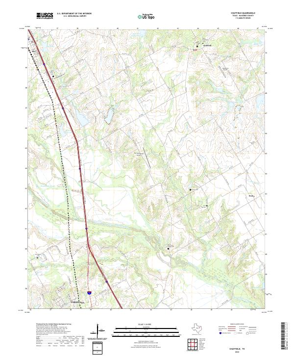 USGS Topographic Map – Chatfield