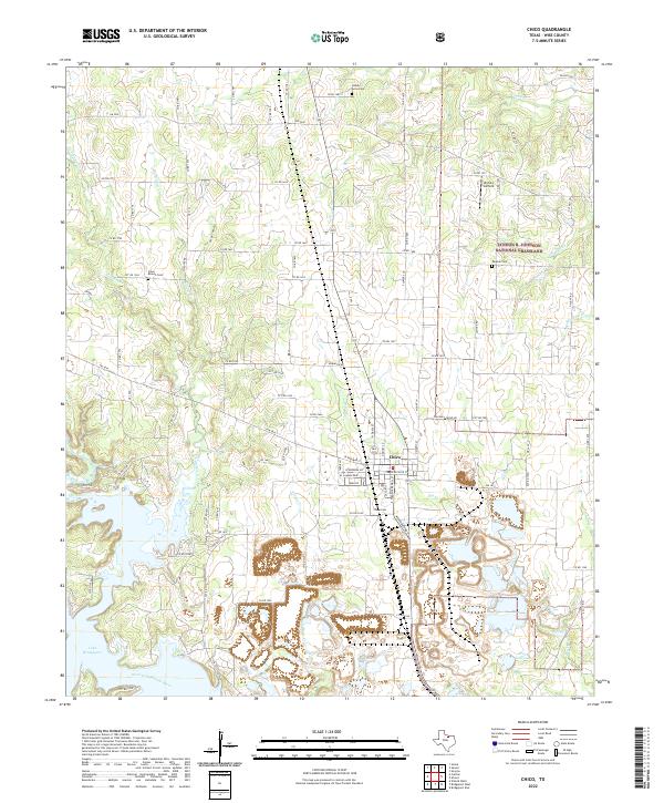 USGS Topographic Map – Chico