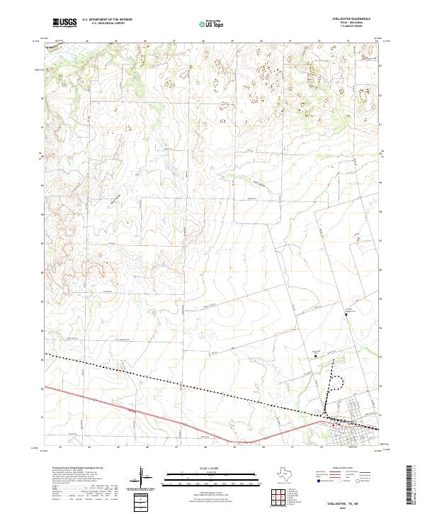 USGS Topographic Map – Chillicothe