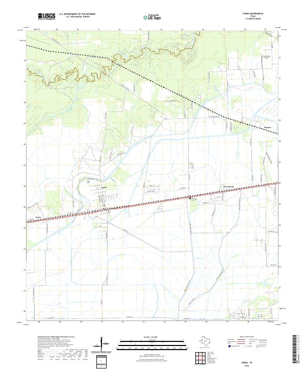 USGS Topographic Map – China