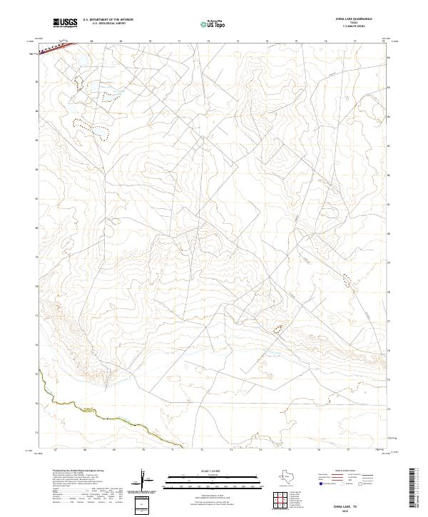 USGS Topographic Map – China Lake