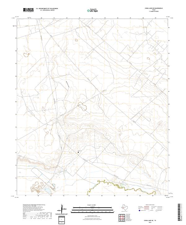 USGS Topographic Map – China Lake NE