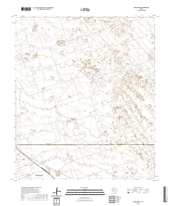 USGS Topographic Map – China Ranch