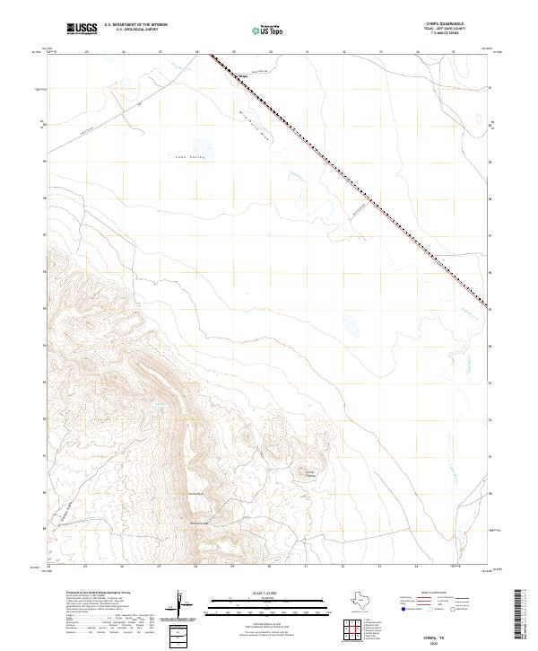 USGS Topographic Map – Chispa