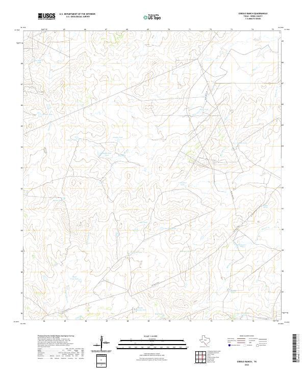 USGS Topographic Map – Cibolo Ranch