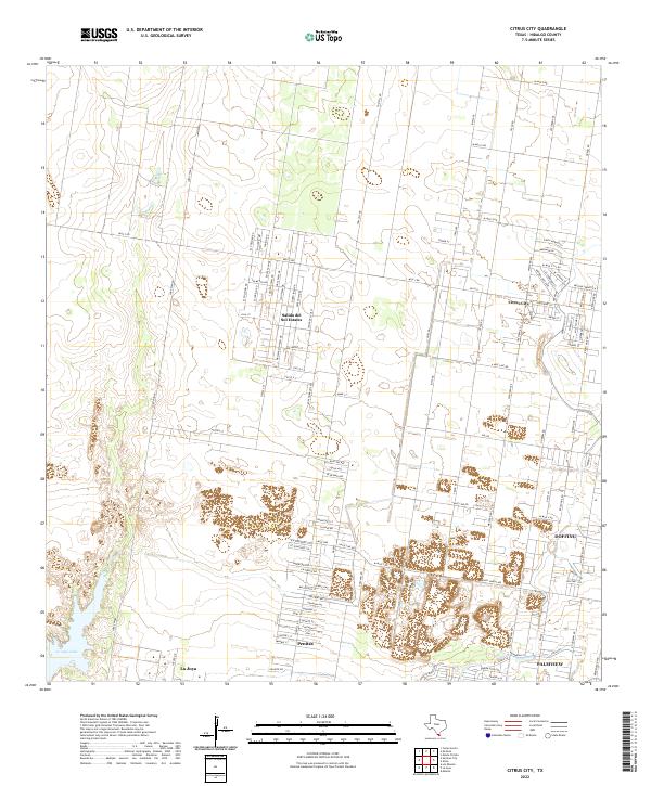 USGS Topographic Map – Citrus City