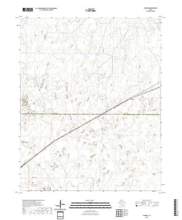 USGS Topographic Map – Coburn