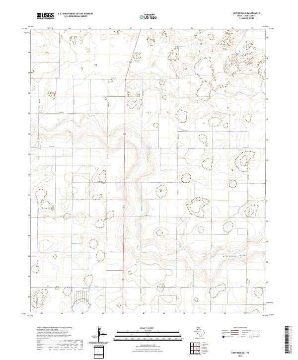 USGS Topographic Map – Cofferville