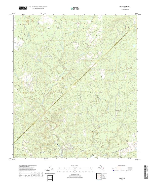 USGS Topographic Map – Colita