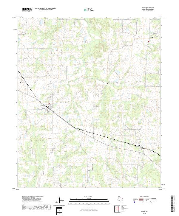 USGS Topographic Map – Como