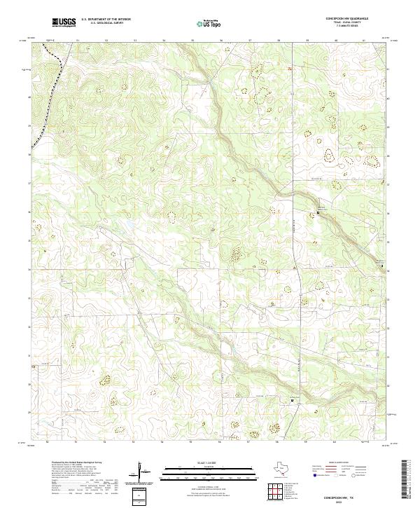 USGS Topographic Map – Concepcion NW
