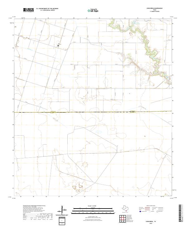USGS Topographic Map – Concordia