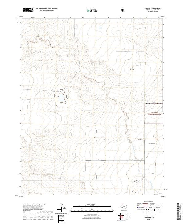 2022 Map of Corlena NW, 2022 Print