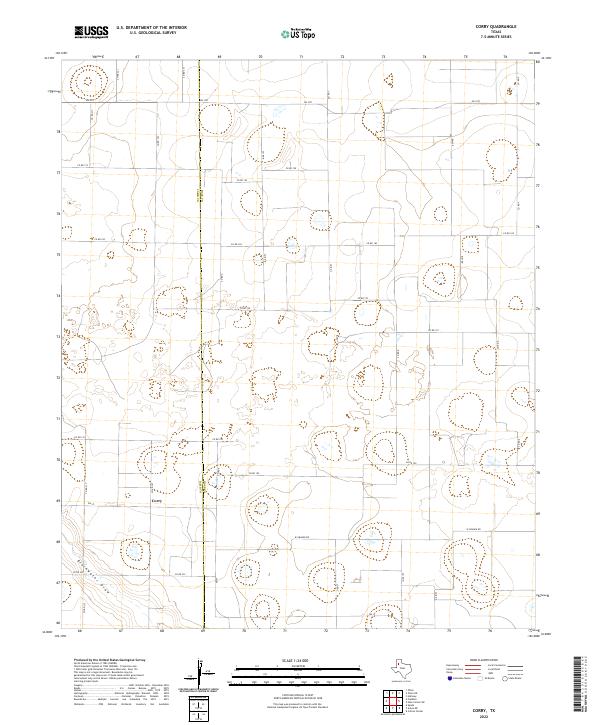 USGS Topographic Map – Corry
